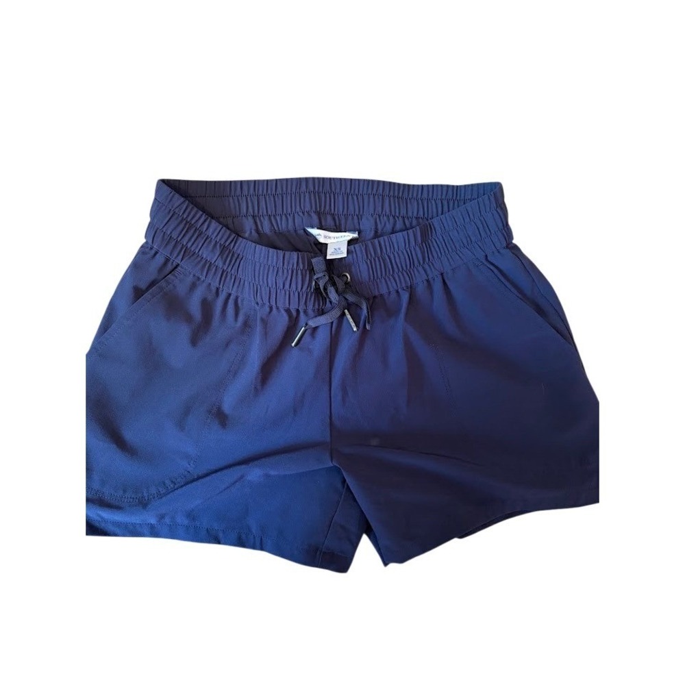 Southern Tide Womens NavyActive Athletic Shorts XS ElasticWaist
